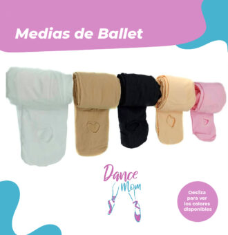 panty,media,ballet,zapatillas de ballet,lona
